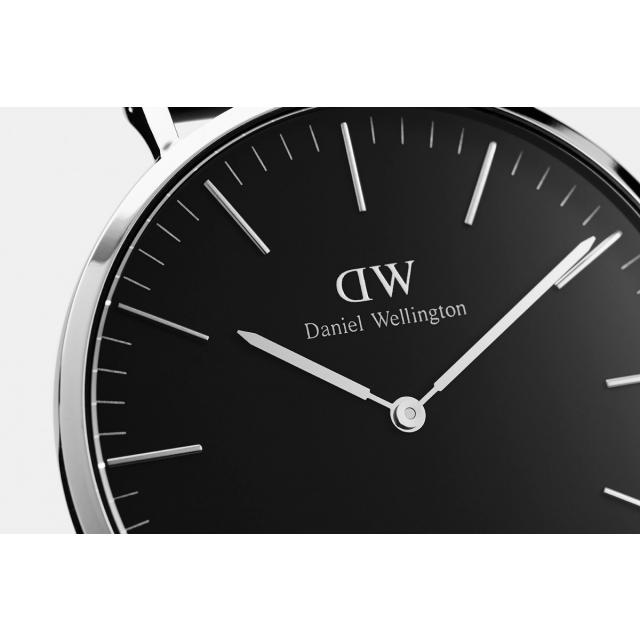 Đồng Hồ Daniel Wellington Black Classic 40mm Silver Sheffield DW00100133