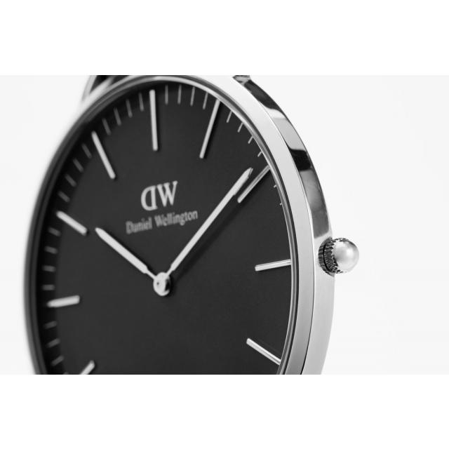 Đồng Hồ Daniel Wellington Black Classic 40mm Silver Sheffield DW00100133