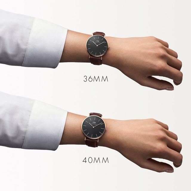 Đồng Hồ Daniel Wellington Black Classic 40mm St Mawes DW00100124