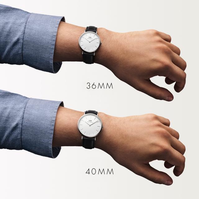 Đồng Hồ Daniel Wellington Classic 40mm Silver Sheffield DW00100020 – 0206DW