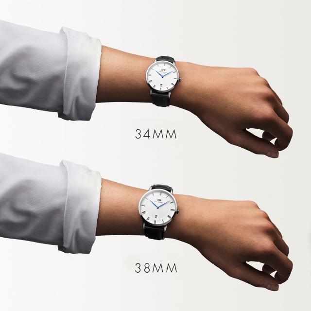 Đồng Hồ Daniel Wellington Dapper 34mm Silver Sheffield DW00100096 - 1141DW