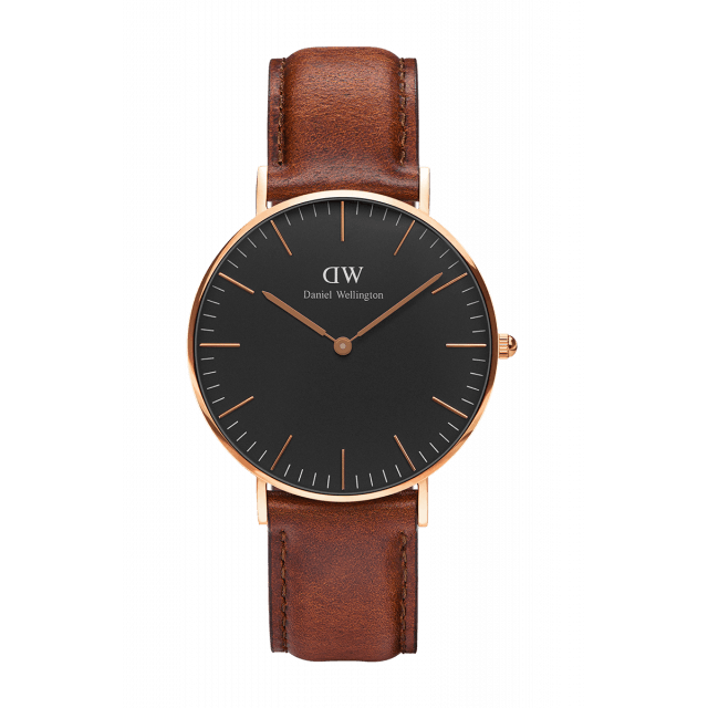 Đồng Hồ Daniel Wellington Black Classic 36mm St Mawes DW00100136