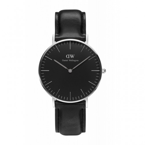 Đồng Hồ Daniel Wellington Black Classic 36mm Silver Sheffield DW00100145