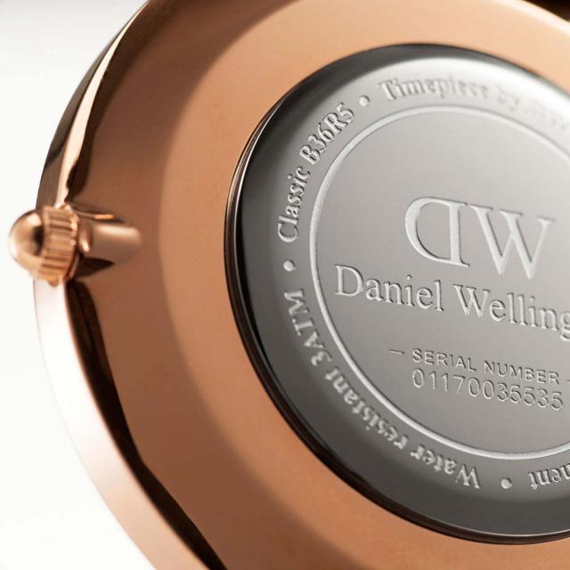 Đồng Hồ Daniel Wellington Black Classic 36mm Durham DW00100138
